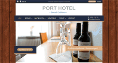 Desktop Screenshot of porthotel.se